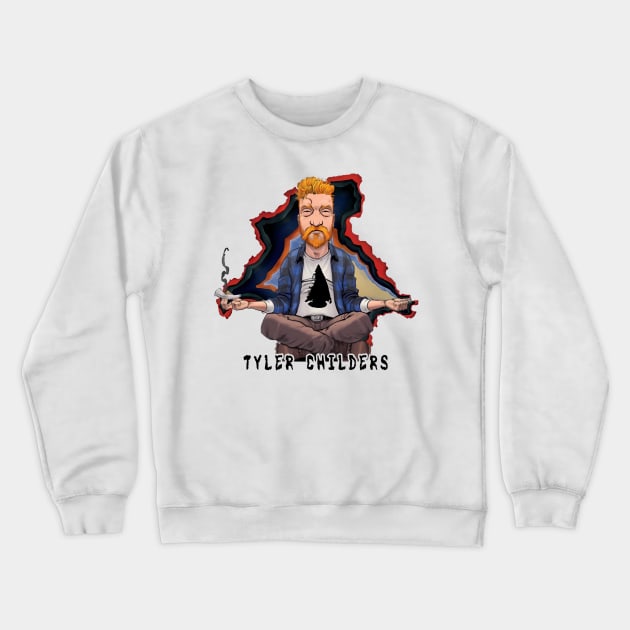 Tyler ritual Crewneck Sweatshirt by Zackstrom Studio